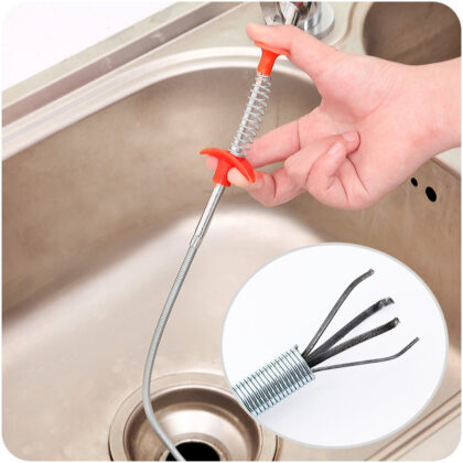 Drain Cleaner Sticks Clog Remover Cleaning Tools । Spring Pipe Dredging Tools