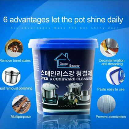 Magical Stainless Steel Cookware and Oven Beauty Cleaner – Korean Formula